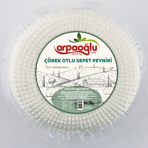 ÇÖREK OTLU SEPET PEYNİRİ (300GR)